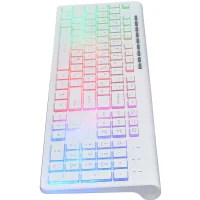 Клавиатура Oklick 490ML (белый) фото 4